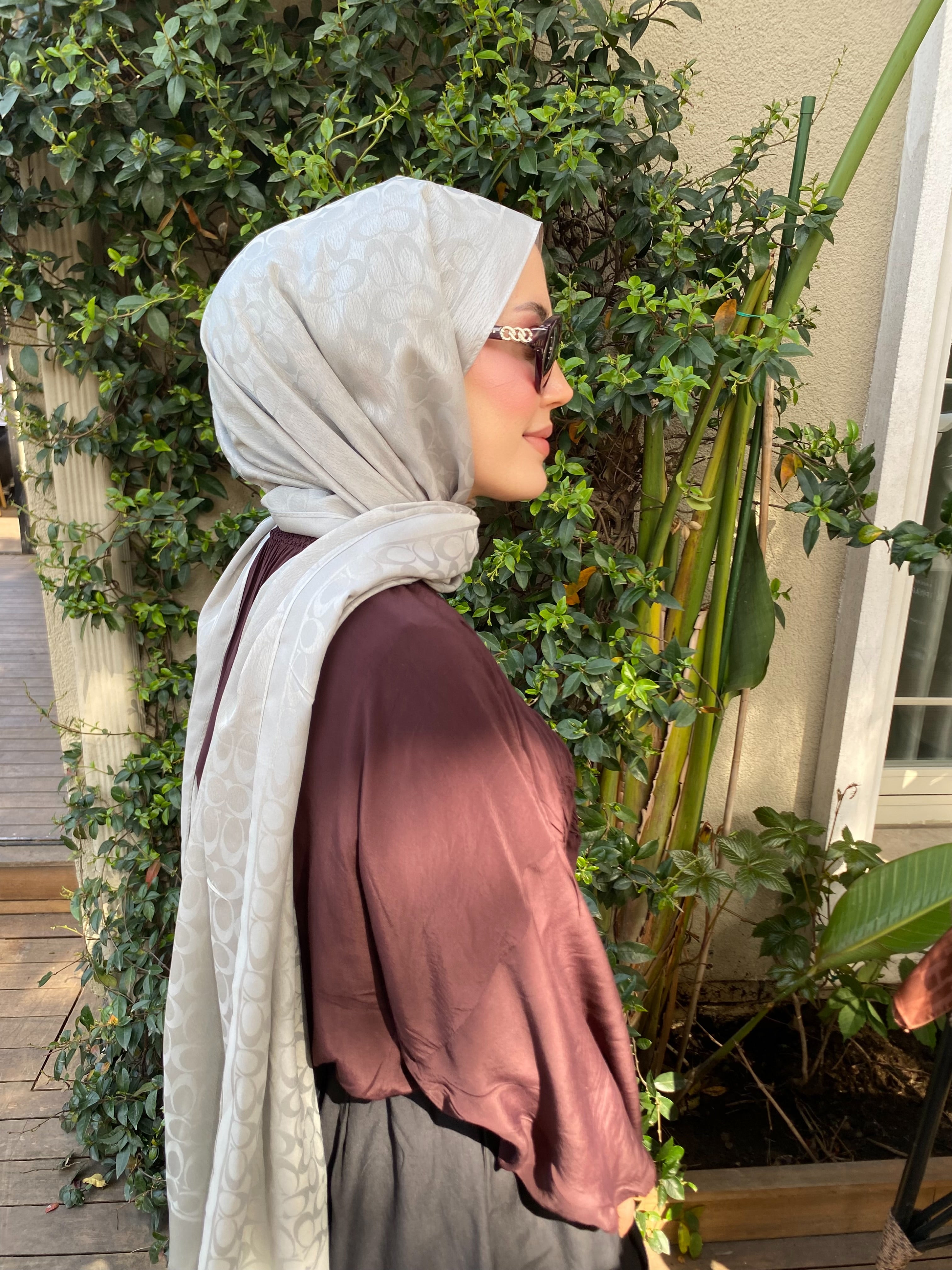 C Silver Coton Silk