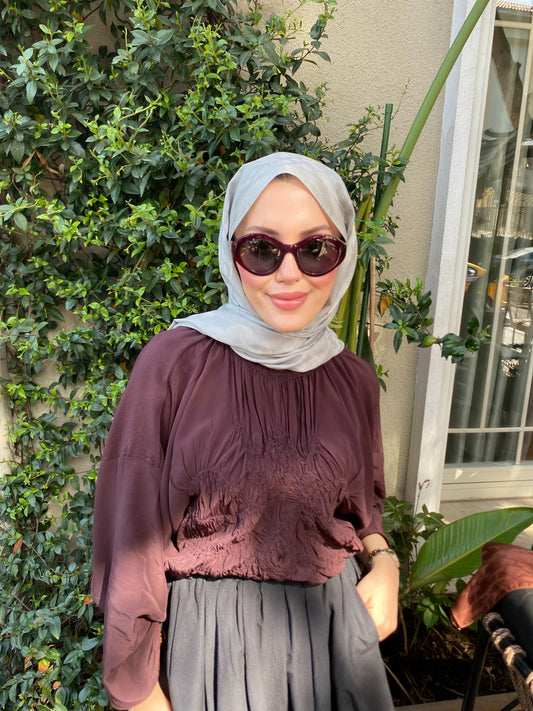 C Silver Coton Silk