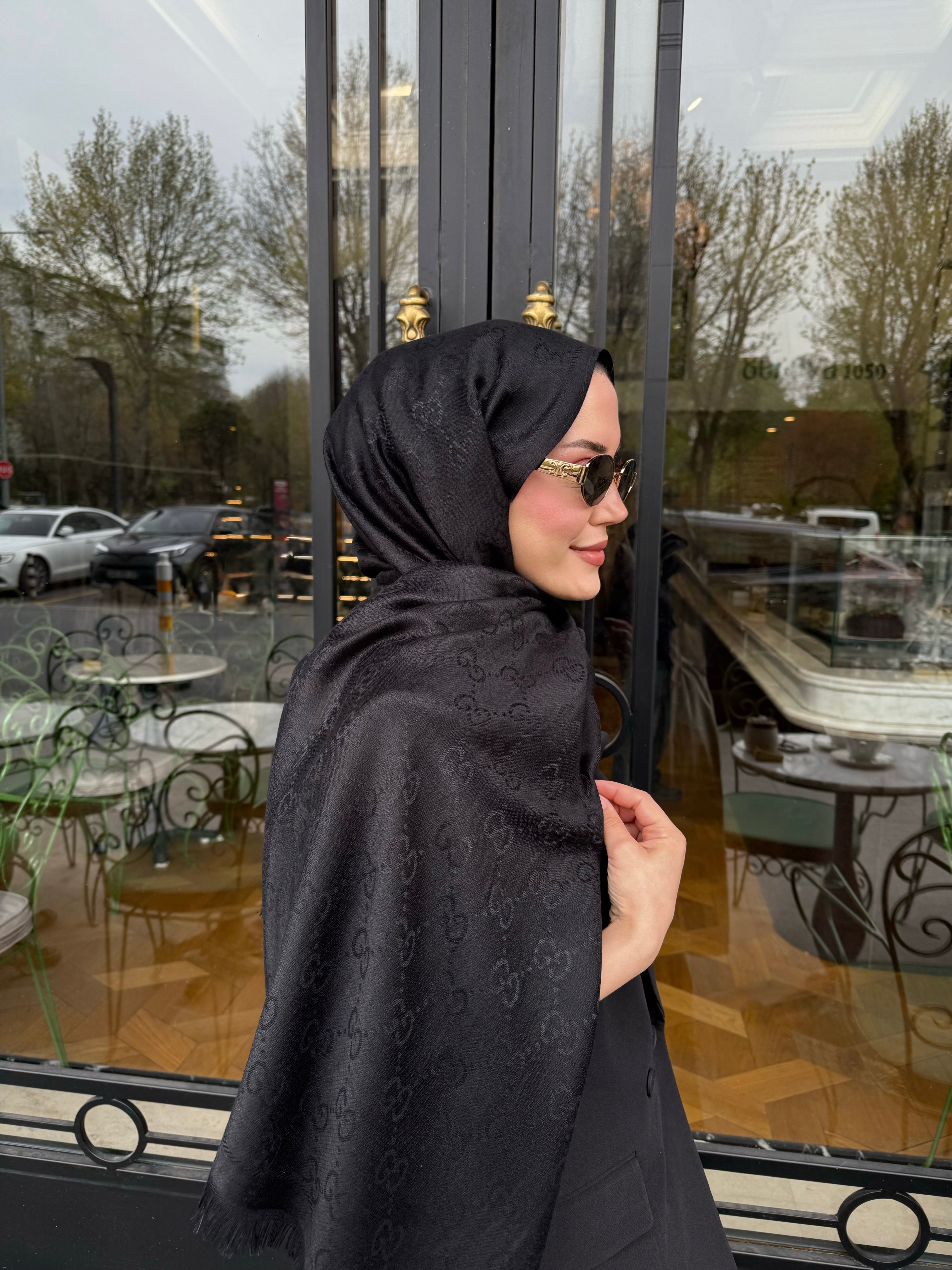 G  Black Cashmere Silk