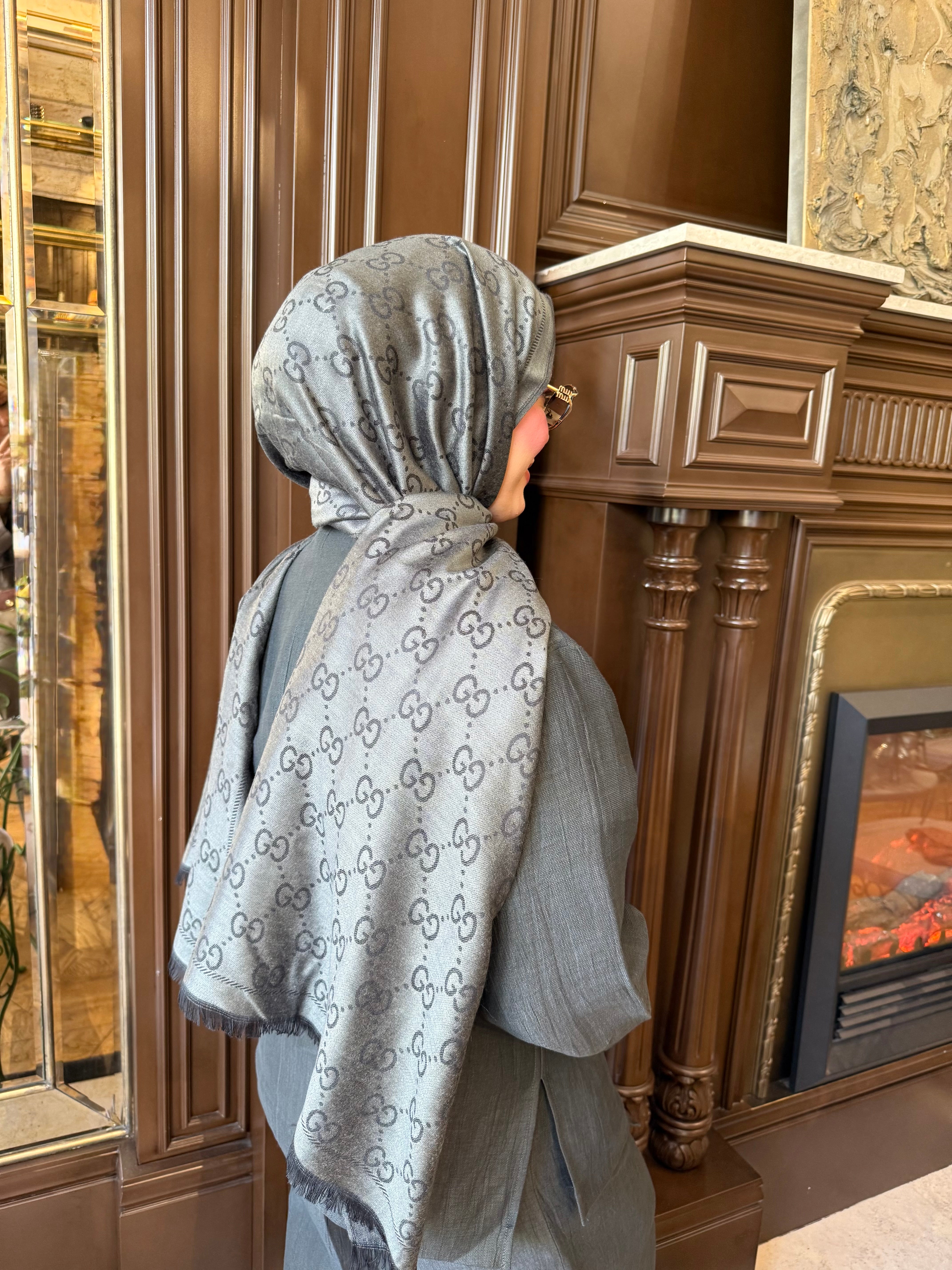 G Anthracite Cashmere Silk